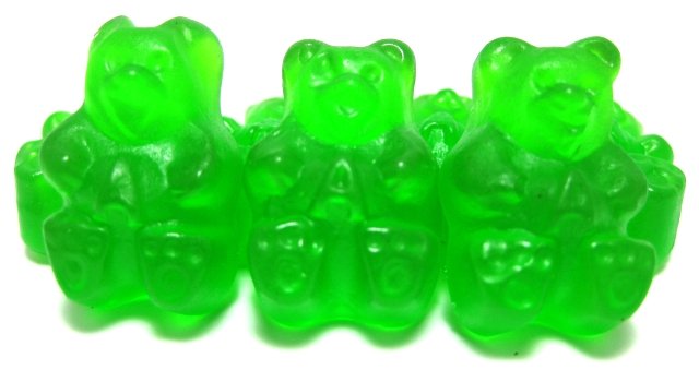 Green Apple Gummy Bears